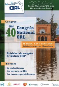 Lire la suite à propos de l’article Lettre du 40ème Congrès SMORL 2017