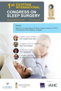 Lire la suite à propos de l’article 1st Egyptian International Congress on Sleep Surgery
