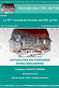 Lire la suite à propos de l’article Journées de l&rsquo;Amicale des ORL de Fès