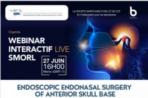 Lire la suite à propos de l’article Webinaire: La chirurgie endoscopique de l&rsquo;étage antérieur de la base du crâne