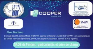 Lire la suite à propos de l’article Webinaire: SAOS de l&rsquo;enfant- Particularités et Prise en charge