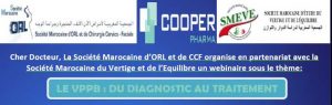 Lire la suite à propos de l’article Webinaire: LE VPPB : DU DIAGNOSTIC AU TRAITEMENT