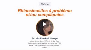 Lire la suite à propos de l’article Webinaire-Vidéo : Rhinosinusites à problèmes