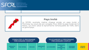 Lire la suite à propos de l’article Le Maroc invité d&rsquo;honneur lors du congrès de la SFORL