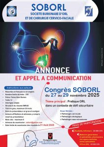 Lire la suite à propos de l’article Congrès SOBORL 2025