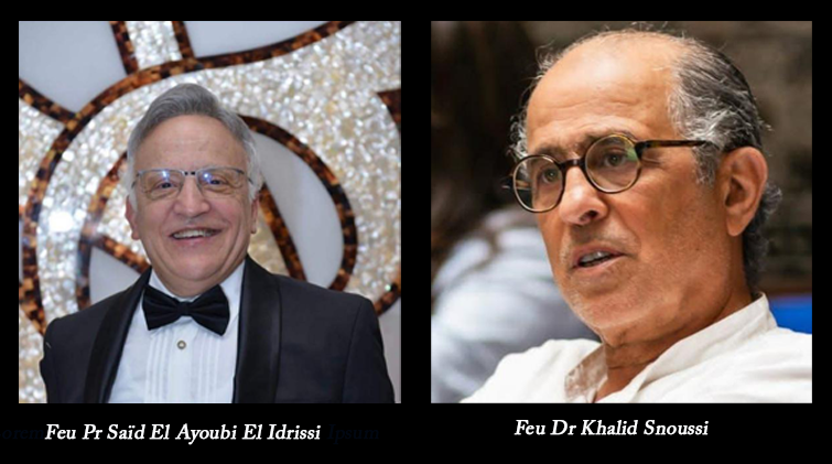 You are currently viewing Condoléances: Décès Pr Saïd El Ayoubi El Idrissi et Dr Khalid Snoussi
